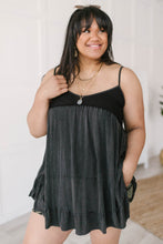 Load image into Gallery viewer, Seaside Dreams Tunic in Black