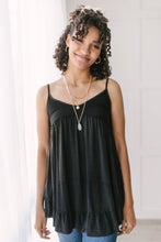 Load image into Gallery viewer, Seaside Dreams Tunic in Black