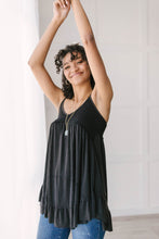 Load image into Gallery viewer, Seaside Dreams Tunic in Black