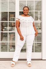 Load image into Gallery viewer, Set Yourself Free Striped Top