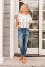 Load image into Gallery viewer, Set Yourself Free Striped Top
