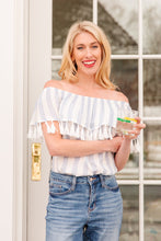 Load image into Gallery viewer, Set Yourself Free Striped Top