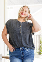 Load image into Gallery viewer, She's Alright Mineral Wash Sleeveless Henley