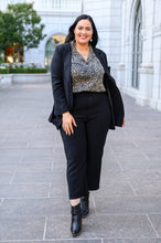 Load image into Gallery viewer, She's Unapologetic Animal Print Button Down
