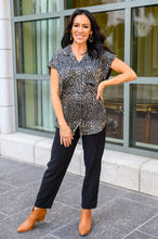 Load image into Gallery viewer, She's Unapologetic Animal Print Button Down