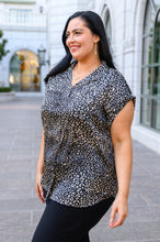 Load image into Gallery viewer, She's Unapologetic Animal Print Button Down