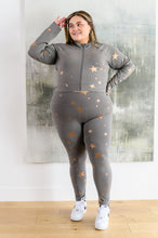 Load image into Gallery viewer, Shine Like A Star Zip Up Workout Jacket