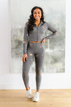 Load image into Gallery viewer, Shine Like A Star Zip Up Workout Jacket