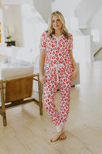 Load image into Gallery viewer, PREORDER: Short Sleeve Jogger PJ Set in Assorted Prints
