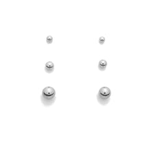 Load image into Gallery viewer, Ball Stud Earring Set