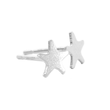 Load image into Gallery viewer, Tiny Star Stud Earrings - Barberry + Lace