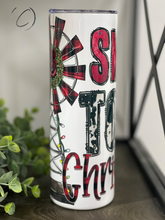 Load image into Gallery viewer, Small Town Christmas 20oz Skinny Tumbler