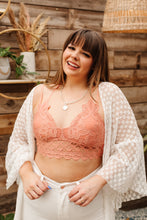 Load image into Gallery viewer, So This is Love Bralette in Coral Haze