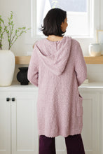 Load image into Gallery viewer, Soft Wisteria Hooded Cardigan