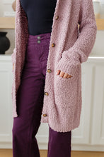 Load image into Gallery viewer, Soft Wisteria Hooded Cardigan