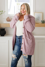 Load image into Gallery viewer, Soft Wisteria Hooded Cardigan
