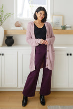 Load image into Gallery viewer, Soft Wisteria Hooded Cardigan