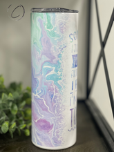 Load image into Gallery viewer, Sometimes Have God Fix It 20oz Skinny Tumbler