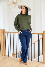 Load image into Gallery viewer, Spare Time Dolman Sleeve Solid Knit Top