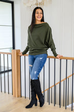 Load image into Gallery viewer, Spare Time Dolman Sleeve Solid Knit Top