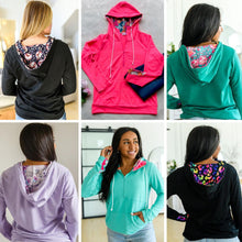 Load image into Gallery viewer, PREORDER: Audre Half Zip Hoodie in Six Colors