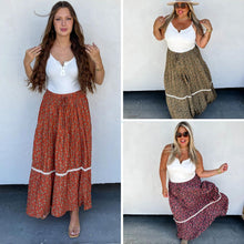 Load image into Gallery viewer, PREORDER: Hippie Chic Skirt In Three Colors