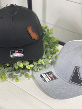 Load image into Gallery viewer, Youth State Silhouette Accent Patch Snapback Hat
