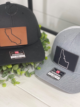 Load image into Gallery viewer, Youth State Silhouette Patch Snapback Hat