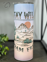Load image into Gallery viewer, Stay Wild, Roam Free 20oz Skinny Tumbler
