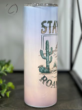 Load image into Gallery viewer, Stay Wild, Roam Free 20oz Skinny Tumbler