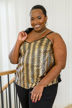 Load image into Gallery viewer, Stayin' Alive V-Neck Sequin Tank in Gold