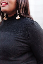 Load image into Gallery viewer, Stylin Girl Turtleneck in Black