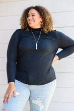 Load image into Gallery viewer, Stylin Girl Turtleneck in Black