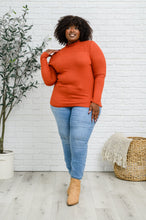 Load image into Gallery viewer, Stylin Girl Turtleneck in Rust