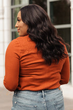 Load image into Gallery viewer, Stylin Girl Turtleneck in Rust