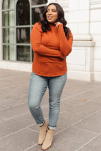 Load image into Gallery viewer, Stylin Girl Turtleneck in Rust