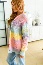 Load image into Gallery viewer, Sweet Dreams Rainbow Cardigan