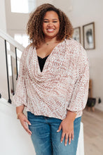 Load image into Gallery viewer, Take Flight Cowl Neck Top