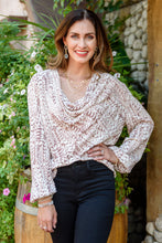 Load image into Gallery viewer, Take Flight Cowl Neck Top