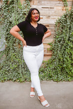 Load image into Gallery viewer, Talia High Waisted White Skinny Jeans