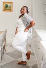 Load image into Gallery viewer, Talia High Waisted White Skinny Jeans