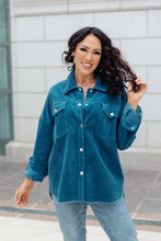 Load image into Gallery viewer, Tell Me After School Shacket in Teal