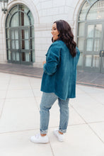 Load image into Gallery viewer, Tell Me After School Shacket in Teal