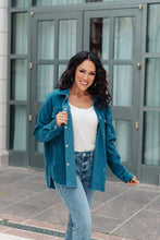 Load image into Gallery viewer, Tell Me After School Shacket in Teal