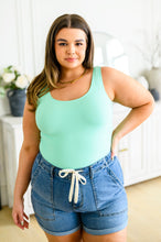 Load image into Gallery viewer, The Basics Long Line Reversible Tank in Mint