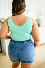 Load image into Gallery viewer, The Basics Long Line Reversible Tank in Mint