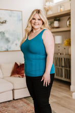 Load image into Gallery viewer, The Basics Reversible Longline Tank in Dark Teal