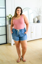 Load image into Gallery viewer, The Basics Reversible Longline Tank in Dusty Rose