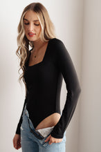 Load image into Gallery viewer, Too Good to Be True Bodysuit in Black
