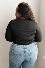 Load image into Gallery viewer, Too Good to Be True Bodysuit in Black